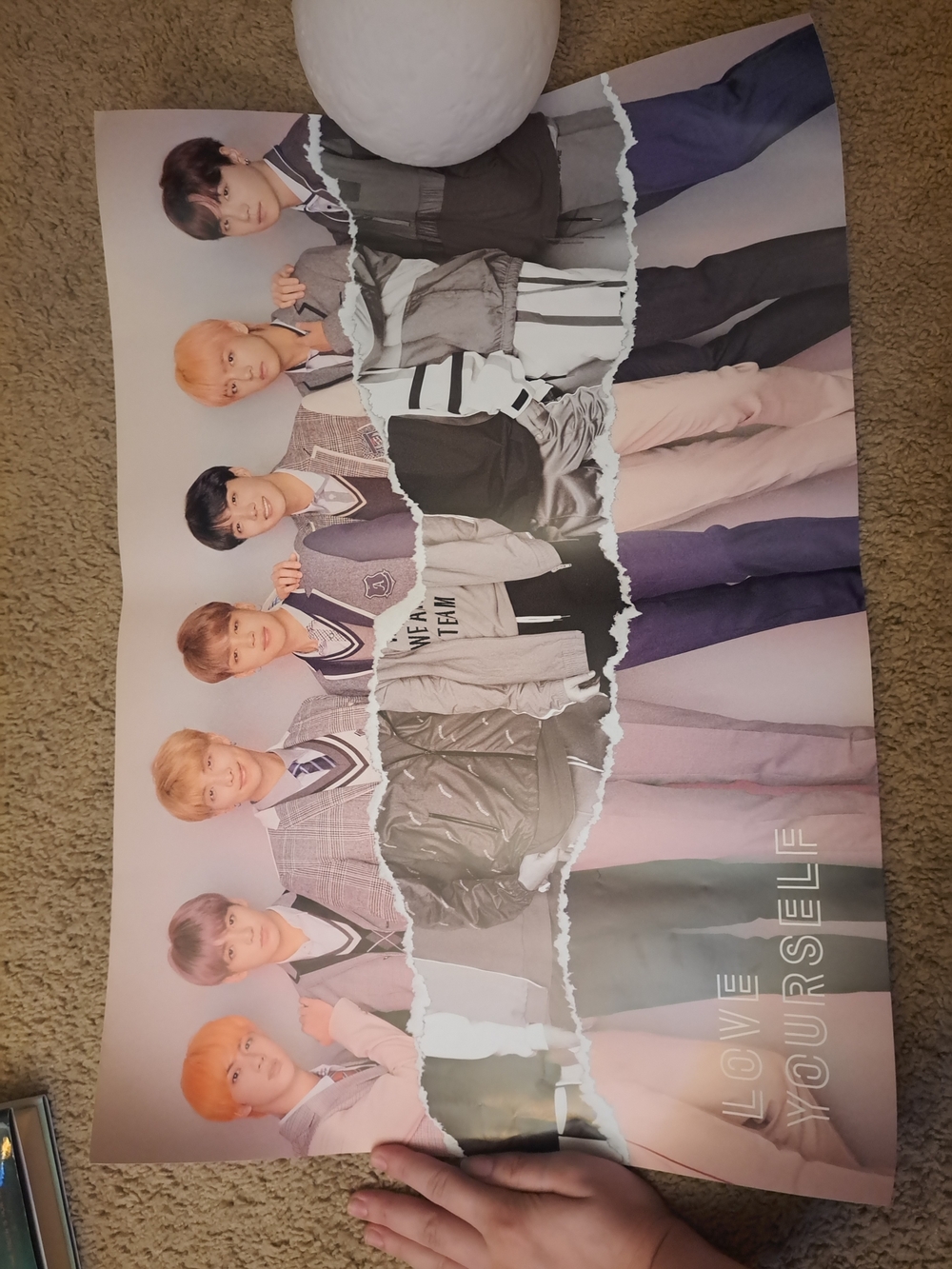 K-Pop BTS Love Yourself Poster